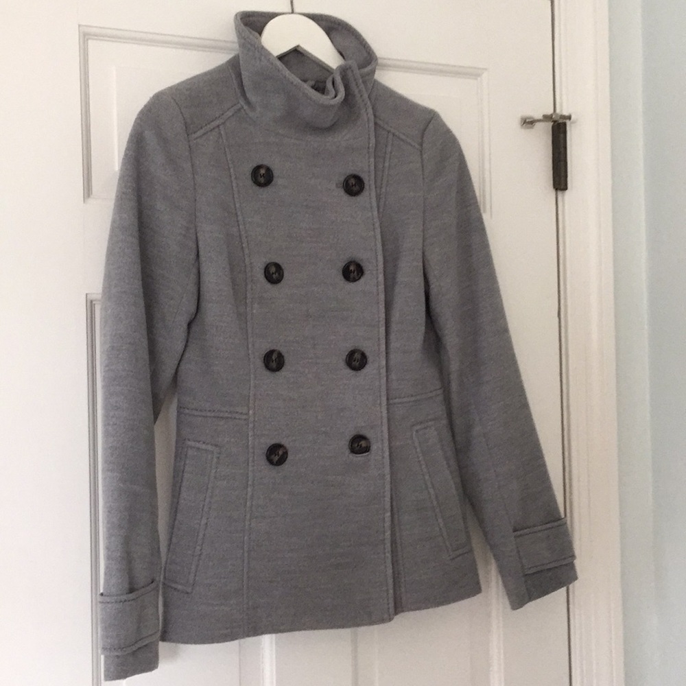 Gorgeous Gray Peacoat by H&M